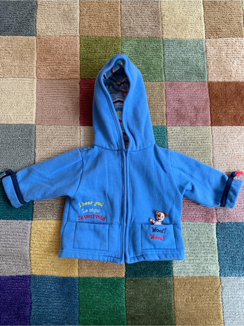 3M Baby Einstein Jacket with Dog Vintage Retro Y2K Gen Z